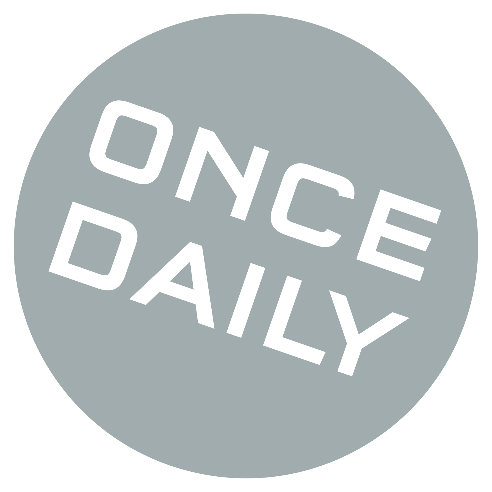 Once daily application*